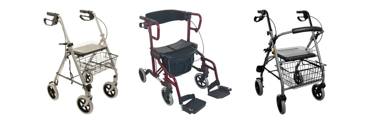 Rollatoren-Arten im Überblick: Welcher Rollator passt zu Ihren Bedürfnissen? - Ratgeber: Rollatoren-Arten im Überblick