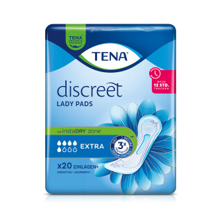Abverkauf TENA Lady Pads Discreet Extra (5 Tropfen)