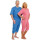 Suprima CareBasic Pflegeoverall, kurz - Rücken-RV u. Bein-RV