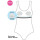 Amoena Salta Full-Bodice Badeanzug - black/off-white