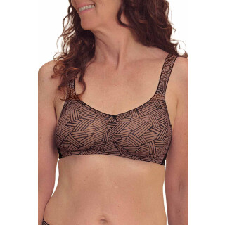 Amoena Brooke Soft-BH Plus - black/café - HM-NR 37.99.99.0001