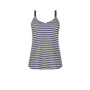 Amoena Casoria Tankini - navy/off-white