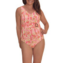 Amoena Istria Half-Bodice Badeanzug - grapefruit/multi