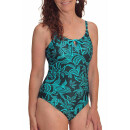 Amoena Salerno One-Piece Badeanzug - deep emerald/light jade