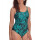 Amoena Salerno One-Piece Badeanzug - deep emerald/light jade