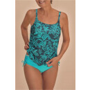 Amoena Salerno Tankini - deep emerald/light jade