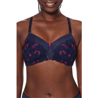 Amoena Delila Schalen-BH - blue/magenta - HM NR 37.99.99.0001