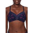 Amoena Delila Schalen-BH - blue/magenta - HM NR...