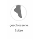 BORT AktiVen® Vital - AG - geschlossene Spitze - Noppenhaftband