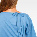Suprima Pflegeshirt mit seitlicher Bindung im Nacken- jeans