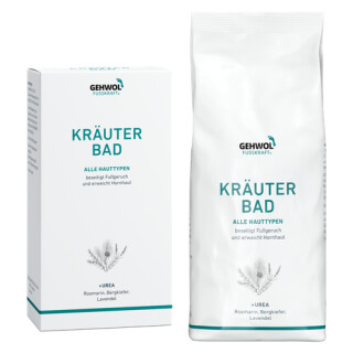 GEHWOL FUSSKRAFT Kräuter Bad 400 g Beutel