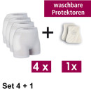 suprima Hüftschutz-Set 6 Hüftprotektor Slip unisex (4x 1490 + 1x 2008) waschbare Protektoren