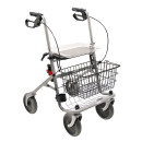 Drive Medical Rollator Cristallo, PD-Bremse anat. Griffe,...