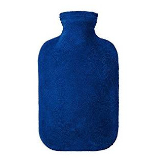 Fashy Wärmflasche 2 Liter mit Vliesbezug