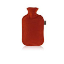 Fashy Wärmflasche 2 Liter mit Vliesbezug