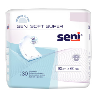 Seni Soft Super 90 x 60 cm Krankenunterlagen (1x 30 Stück) HMV-Nr. 19.40.05.5056 Päckchen