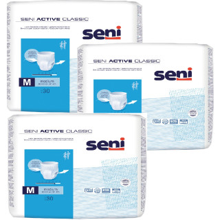 Seni Active Classic Gr. Medium (3 x 30 Stück) HMV - Nr. 15.25.31.4048 Karton