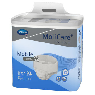 Molicare Premium Mobile Gr. XL (1 x 14 Stück) HVM-Nr. 15.25.30.5105 Päckchen