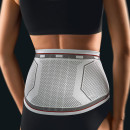 BORT select Lady Rückenbandage mit Pelotte silber