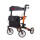 Antar Rollator Leichtgewicht Komplett-Set mit Gurt und Stockhalter für die Reise.