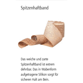 Spitzenhaftband 6 cm